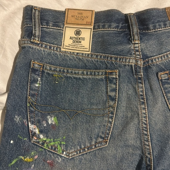 Polo Ralph Lauren Paint-Splatter Sullivan Slim Denim Short - Picture 6 of 14